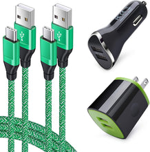 Load image into Gallery viewer, Car Charger Adapter, Wall Plug Charging Cube 2Pcak Type C Charger Samsung Galaxy - Redpepper Cases