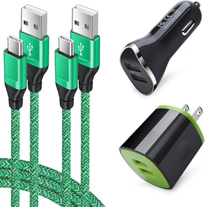 Car Charger Adapter, Wall Plug Charging Cube 2Pcak Type C Charger Samsung Galaxy - Redpepper Cases
