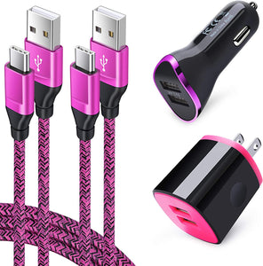 Car Charger Adapter, Wall Plug Charging Cube 2Pcak Type C Charger Samsung Galaxy - Redpepper Cases