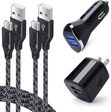 Load image into Gallery viewer, Car Charger Adapter, Wall Plug Charging Cube 2Pcak Type C Charger Samsung Galaxy - Redpepper Cases