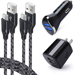 Car Charger Adapter, Wall Plug Charging Cube 2Pcak Type C Charger Samsung Galaxy - Redpepper Cases
