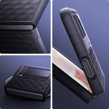 Load image into Gallery viewer, Caseology Parallax 3D Ergonomic Pattern Protective Case - Matte Black - Redpepper Cases