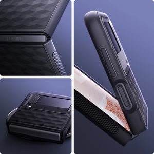 Caseology Parallax 3D Ergonomic Pattern Protective Case - Matte Black - Redpepper Cases
