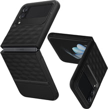Load image into Gallery viewer, Caseology Parallax 3D Ergonomic Pattern Protective Case - Matte Black - Redpepper Cases