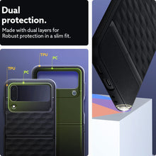 Load image into Gallery viewer, Caseology Parallax 3D Ergonomic Pattern Protective Case - Matte Black - Redpepper Cases