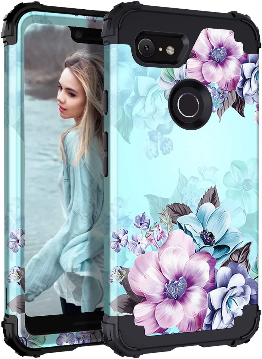 Casetego Compatible Google Pixel 3 XL Full Body Protective Cover Case - Redpepper Cases