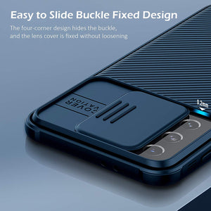 CloudValley Samsung Galaxy S21 Case Camera Cover - Blue - Redpepper Cases