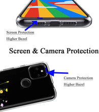 Load image into Gallery viewer, Compatible Google Pixel 4a 5G Clear Pattern Protective Back Cover - Redpepper Cases