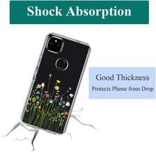 Load image into Gallery viewer, Compatible Google Pixel 4a 5G Clear Pattern Protective Back Cover - Redpepper Cases