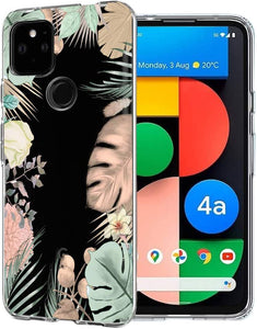 Compatible Google Pixel 4a 5G Clear Pattern Protective Back Cover - Redpepper Cases