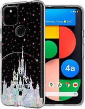 Load image into Gallery viewer, Compatible Google Pixel 4a 5G Clear Pattern Protective Back Cover - Redpepper Cases