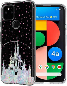 Compatible Google Pixel 4a 5G Clear Pattern Protective Back Cover - Redpepper Cases