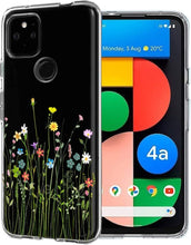 Load image into Gallery viewer, Compatible Google Pixel 4a 5G Clear Pattern Protective Back Cover - Redpepper Cases