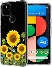 Load image into Gallery viewer, Compatible Google Pixel 4a 5G Clear Pattern Protective Back Cover - Redpepper Cases