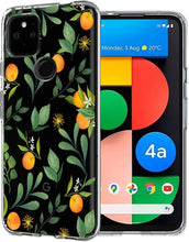 Load image into Gallery viewer, Compatible Google Pixel 4a 5G Clear Pattern Protective Back Cover - Redpepper Cases