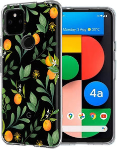 Compatible Google Pixel 4a 5G Clear Pattern Protective Back Cover - Redpepper Cases