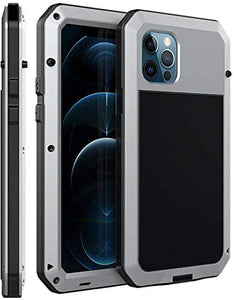 Compatible iPhone 12 Mini 5.4" Gorilla Glass Cover Case Black - Redpepper Cases