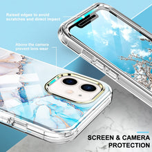 Load image into Gallery viewer, Compatible iPhone 12 Mini 5.4 inch Built-in Screen Protector - White - Redpepper Cases