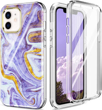 Load image into Gallery viewer, Compatible iPhone 12 Mini 5.4 inch Built-in Screen Protector - White - Redpepper Cases