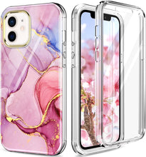 Load image into Gallery viewer, Compatible iPhone 12 Mini 5.4 inch Built-in Screen Protector - White - Redpepper Cases