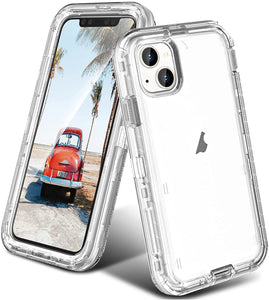 Compatible iPhone 13 Mini iPhone 12 Mini, Heavy Duty Shockproof Anti-Fall Clear case - Redpepper Cases