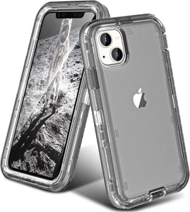 Compatible iPhone 13 Mini iPhone 12 Mini, Heavy Duty Shockproof Anti-Fall Clear case - Redpepper Cases
