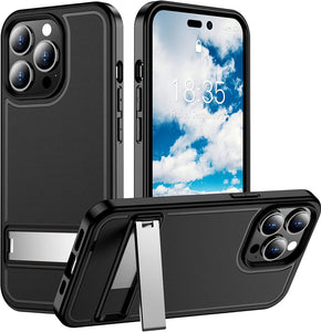Compatible iPhone 14 Pro Max Case Heavy Duty Full-Body Protection Case Black - Redpepper Cases