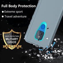 Load image into Gallery viewer, Compatible Moto G Play Case HD Screen Protector (2 Pack) 3 in 1 Durable Case - Redpepper Cases