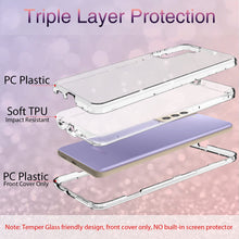 Load image into Gallery viewer, Coolwee Crystal Glitter Galaxy S22 Plus Heavy Full Protective Case - Redpepper Cases