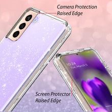 Load image into Gallery viewer, Coolwee Crystal Glitter Galaxy S22 Plus Heavy Full Protective Case - Redpepper Cases