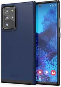 Crave Dual Guard for Galaxy Note 20 Ultra Case, Shockproof Protection - Berry - Redpepper Cases