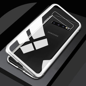 Full Body Magnetic Case For Samsung Galaxy S10 Plus 360 Bumper Back Cover Tempered Glass For Samsung S10 Plus S10e Cases Magnet - Redpepper Cases