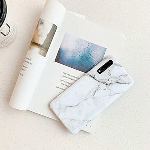 Galaxy A70 Black Marble Case - Redpepper Cases