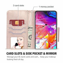 Load image into Gallery viewer, Galaxy A70 Flip Fold Kickstand Wallet Case - Redpepper Cases
