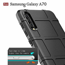 Load image into Gallery viewer, Sucnakp Galaxy A70 Case Galaxy A70S Case Heavy Duty Shock Absorption Phone Cases Impact Resistant Protective Cover for Samsung Galaxy A70（New Black） - Redpepper Cases