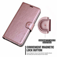 Load image into Gallery viewer, ERAGLOW Galaxy A70 Case,Galaxy A70 Wallet Case,Premium PU Leather Wallet Flip Protective Phone Case Cover w/Card Slots &amp; Kickstand for Samsung Galaxy A70 2019(Rose Gold) - Redpepper Cases