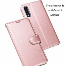 Load image into Gallery viewer, ERAGLOW Galaxy A70 Case,Galaxy A70 Wallet Case,Premium PU Leather Wallet Flip Protective Phone Case Cover w/Card Slots &amp; Kickstand for Samsung Galaxy A70 2019(Rose Gold) - Redpepper Cases