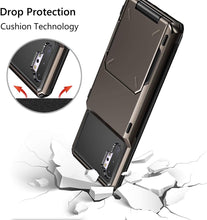Load image into Gallery viewer, Galaxy Note 10+ 10 Plus Case Wallet 4-Slot Pocket Armor Hard Shell Cover Metal - Redpepper Cases