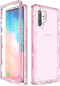 Galaxy Note 10 Plus 5G Case Heavy Duty Shockproof Screen Protector Clear - Redpepper Cases