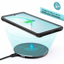 Load image into Gallery viewer, FITFORT Samsung Galaxy Note 10 Plus Case Full Body Rugged Heavy Duty Clear Bumper Case with Free Screen Protector, Shock Drop Proof Protective Case Compatible with Galaxy Note 10+ Plus (2019) - Redpepper Cases