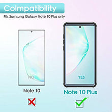 Load image into Gallery viewer, FITFORT Samsung Galaxy Note 10 Plus Case Full Body Rugged Heavy Duty Clear Bumper Case with Free Screen Protector, Shock Drop Proof Protective Case Compatible with Galaxy Note 10+ Plus (2019) - Redpepper Cases