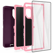Load image into Gallery viewer, AICase for Galaxy Note 10 Plus Case, Drop Protection Full Body Rugged Heavy Duty Case with Screen Protector, Shockproof/Drop/Dust Proof 3-Layer Protective Cover for Samsung Galaxy Note 10 Plus - Redpepper Cases