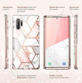 i-Blason Cosmo Series Case for Galaxy Note 10 Plus/Note 10 Plus 5G 2019 Release, Marble - Redpepper Cases