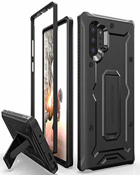 ArmadilloTek Vanguard Designed for Samsung Galaxy Note 10+Plus / Note 10 Plus 5G Case (2019 Release) Military Grade Full-Body Rugged with Kickstand Without Built-in Screen Protector - Black - Redpepper Cases