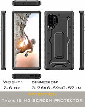 Load image into Gallery viewer, ArmadilloTek Vanguard Designed for Samsung Galaxy Note 10+Plus / Note 10 Plus 5G Case (2019 Release) Military Grade Full-Body Rugged with Kickstand Without Built-in Screen Protector - Black - Redpepper Cases