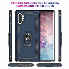 Load image into Gallery viewer, Amuoc. Samsung Galaxy Note 10 Plus Case,[ Military Grade ] 15ft. Drop Tested Protective Case | Kickstand | Compatible with Galaxy Note 10 Plus 5G Case (2019)-Royal Blue - Redpepper Cases