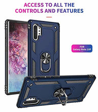 Load image into Gallery viewer, Amuoc. Samsung Galaxy Note 10 Plus Case,[ Military Grade ] 15ft. Drop Tested Protective Case | Kickstand | Compatible with Galaxy Note 10 Plus 5G Case (2019)-Royal Blue - Redpepper Cases