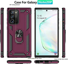Load image into Gallery viewer, Galaxy Note 20 Ultra 5G Case 3D Curved Screen Protector - Wine Red - Redpepper Cases
