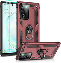 Load image into Gallery viewer, Galaxy Note 20 Ultra 5G Case 3D Curved Screen Protector - Wine Red - Redpepper Cases
