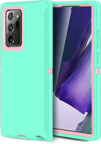 Galaxy Note 20 Ultra Heavy Duty Protective Case (Plum/Light Pink) - Redpepper Cases